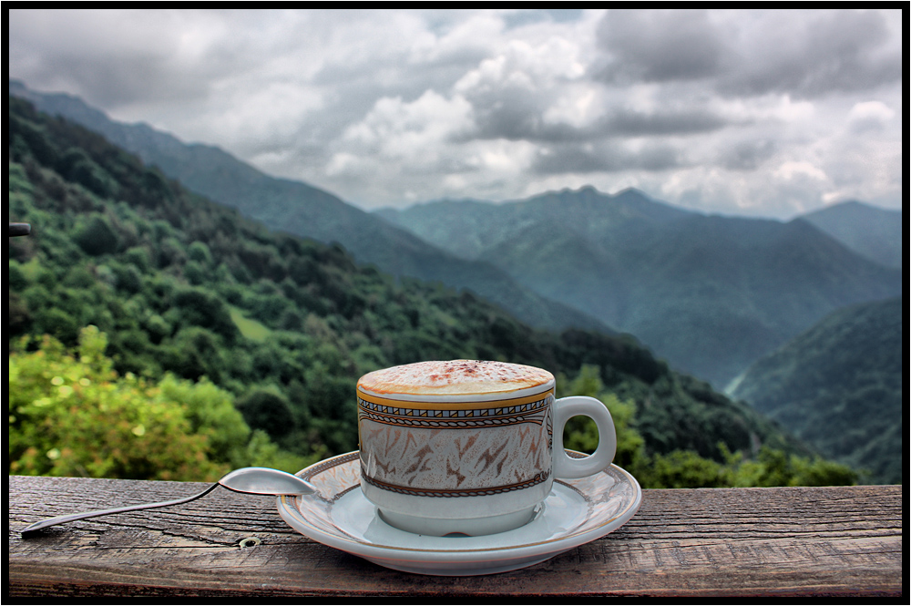 Cappuccino mit Aussicht 1,40€