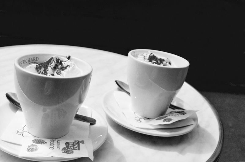 Cappucino in Paris