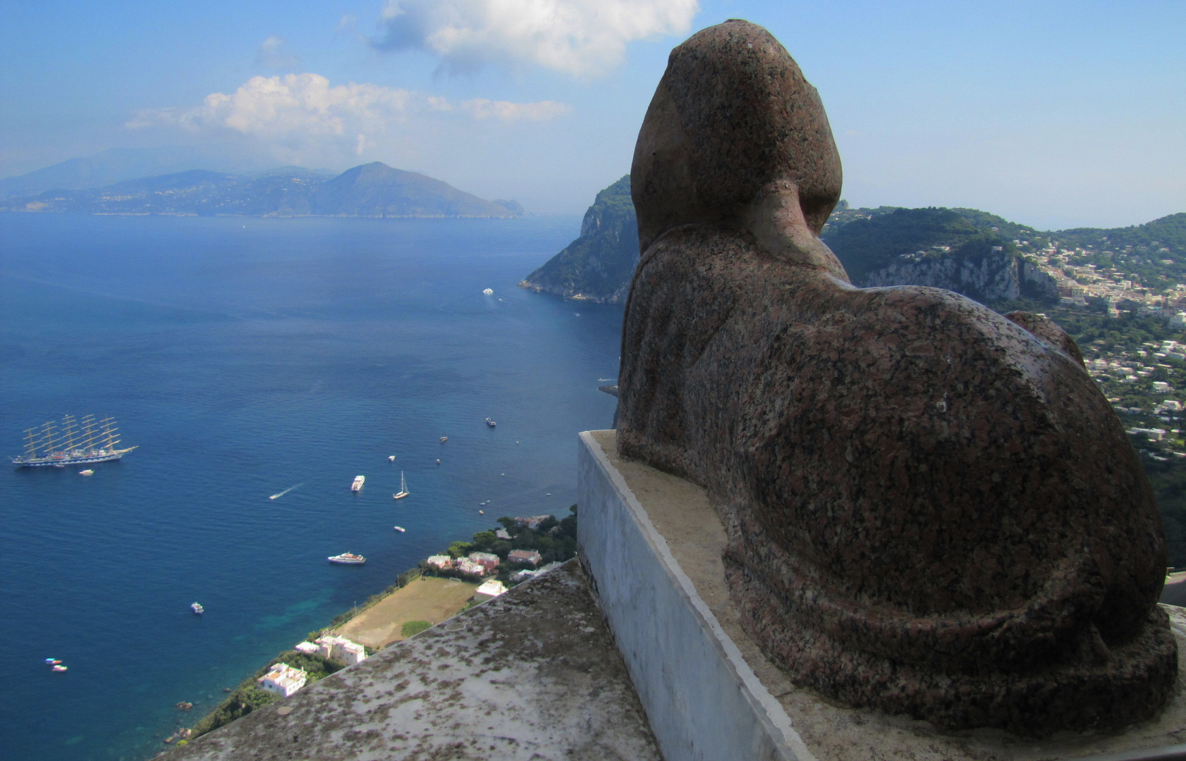 Capri ,Aussichtsplatz