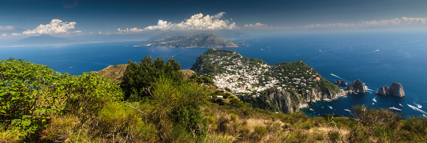 Capri, Blick vom Monte Solaro