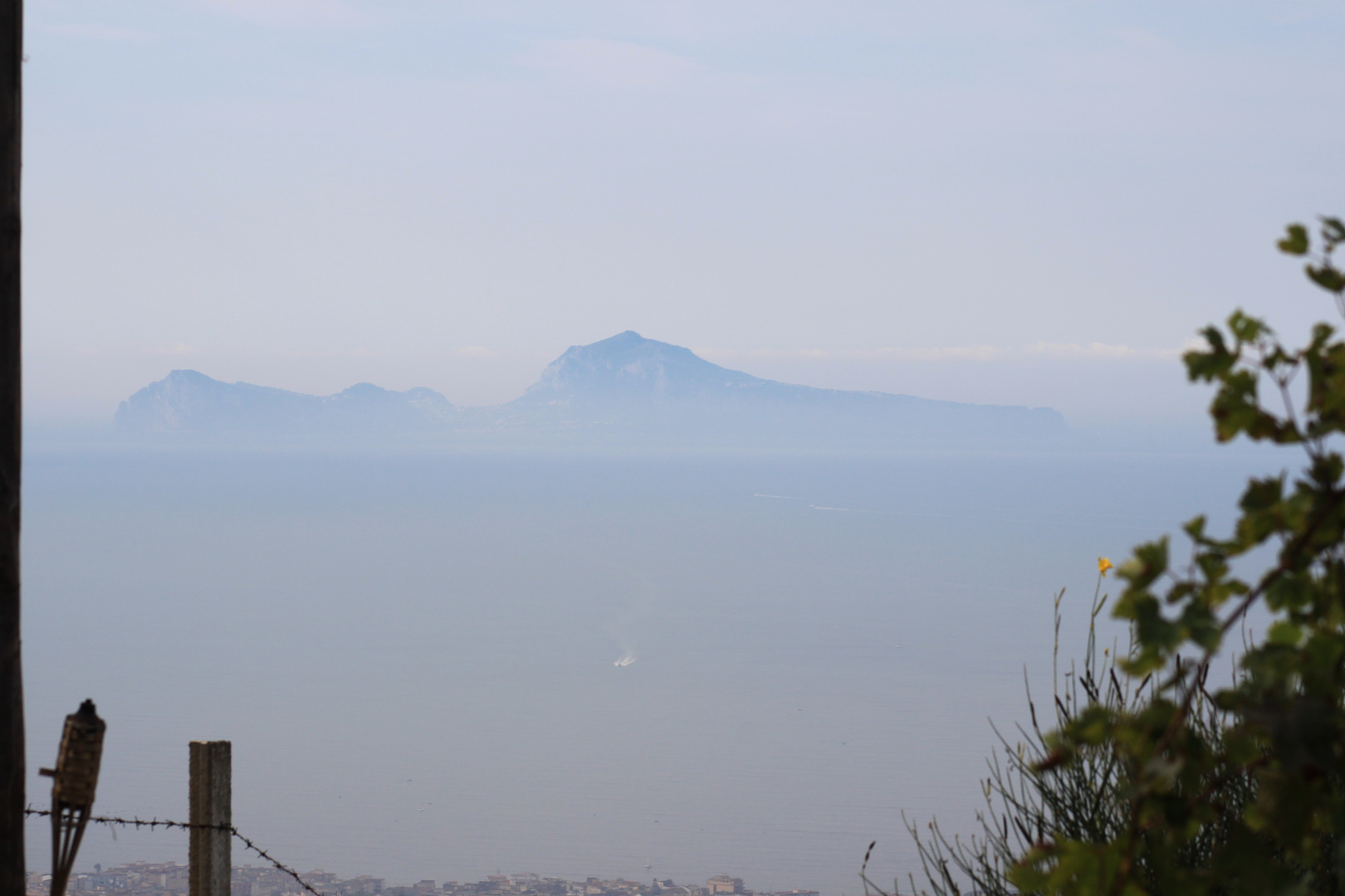 Capri dal Vesuvio