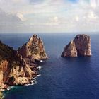 Capri-Faraglioni Felsen