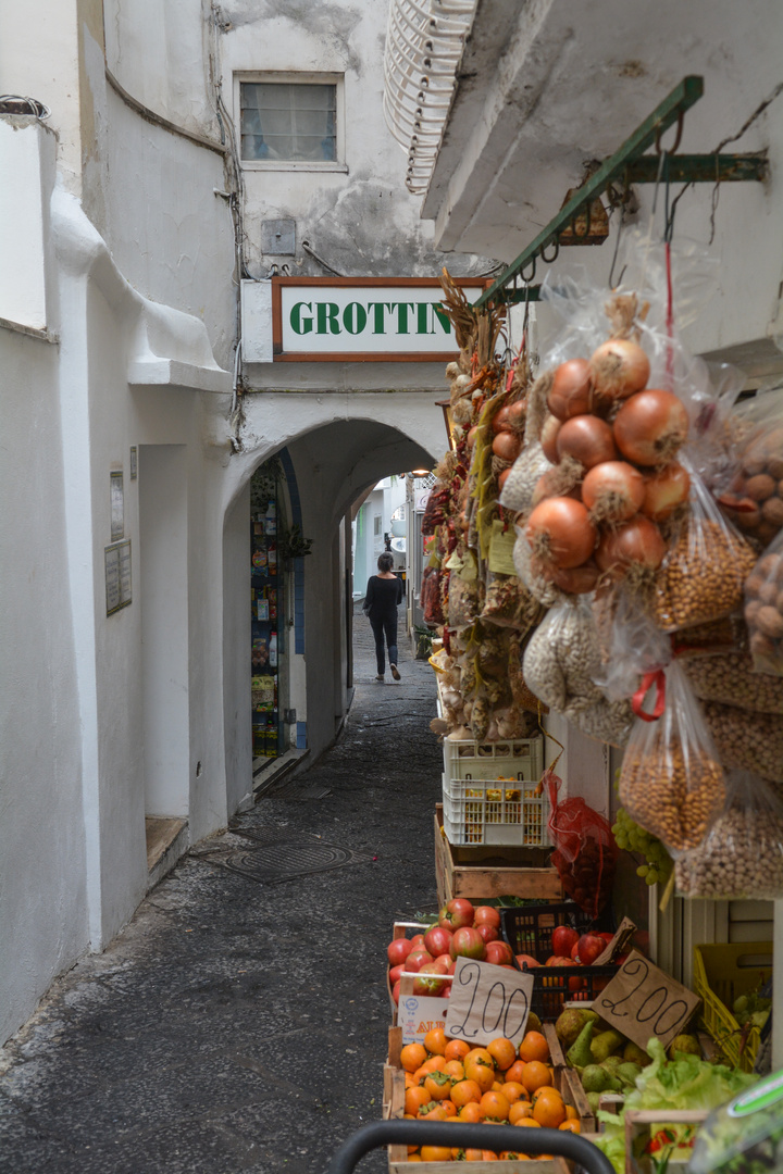 Capri - Gasse in der Altstadt