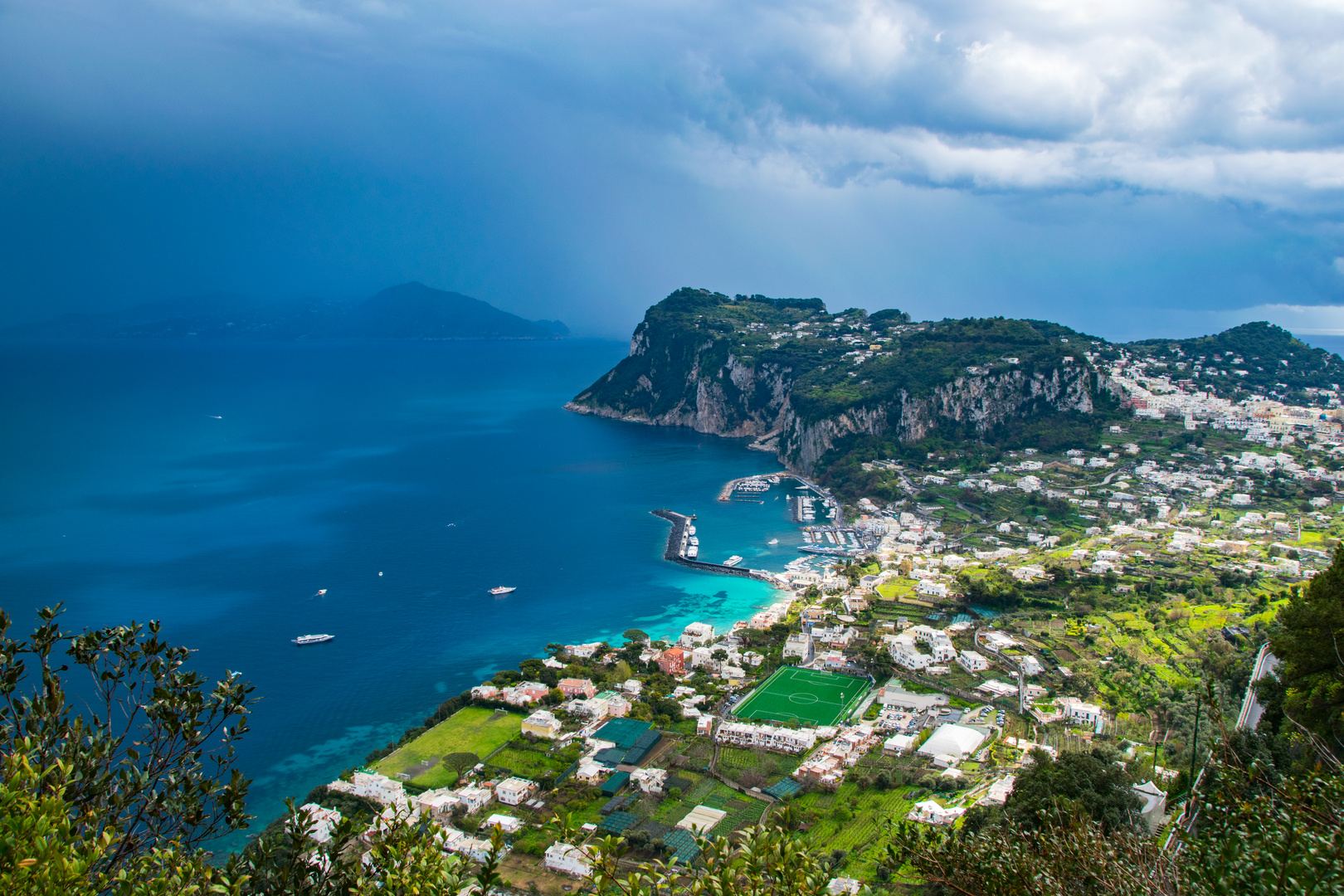 Capri nach dem Gewitter