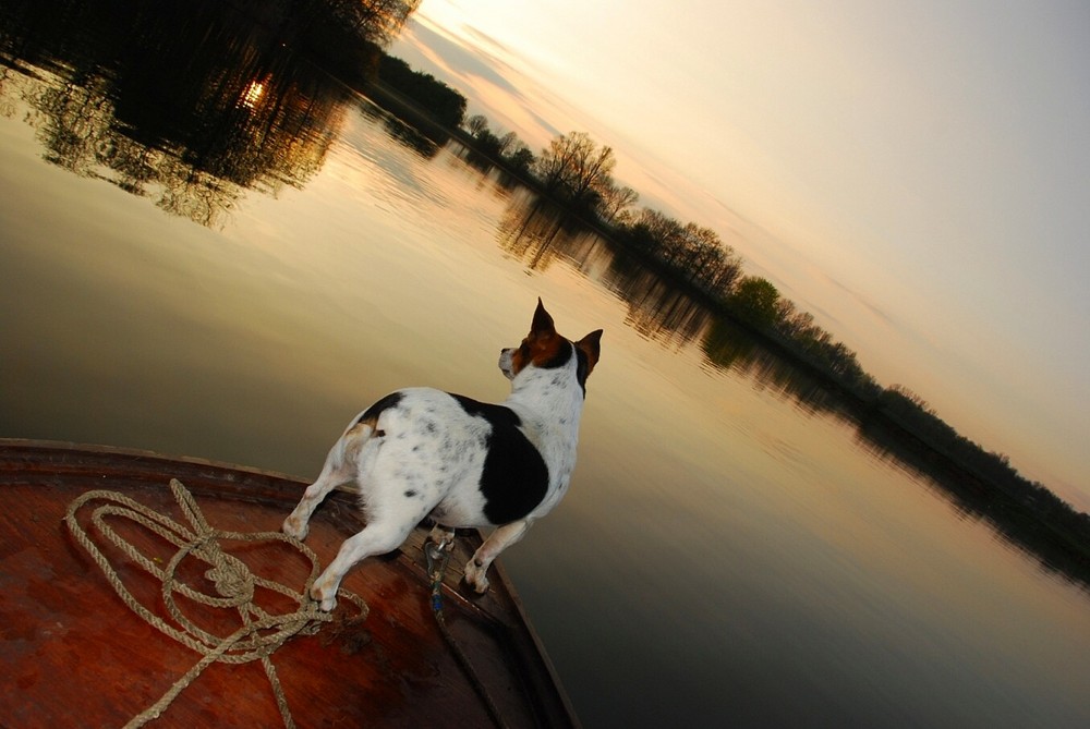 Captain JACK (Russel) auf See...