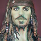 Captain Jack Sparrow (3D-Anaglyphe)