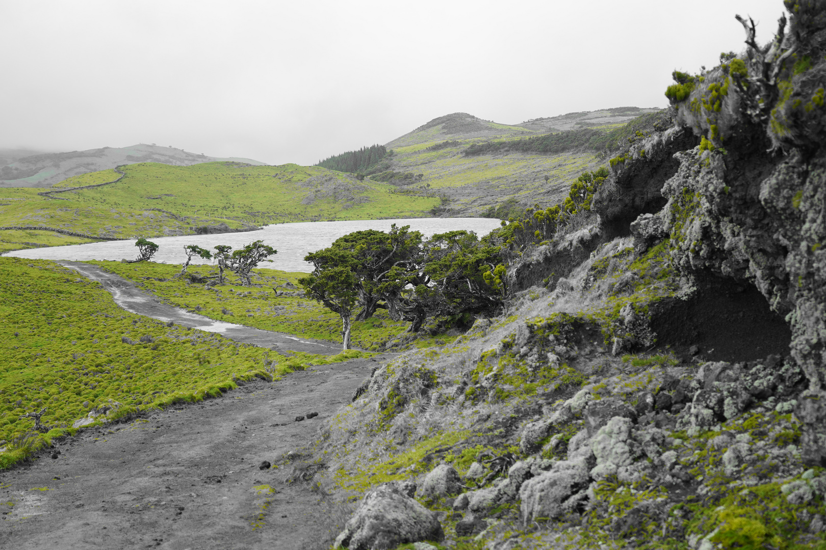 Captains lake, Pico, Azores