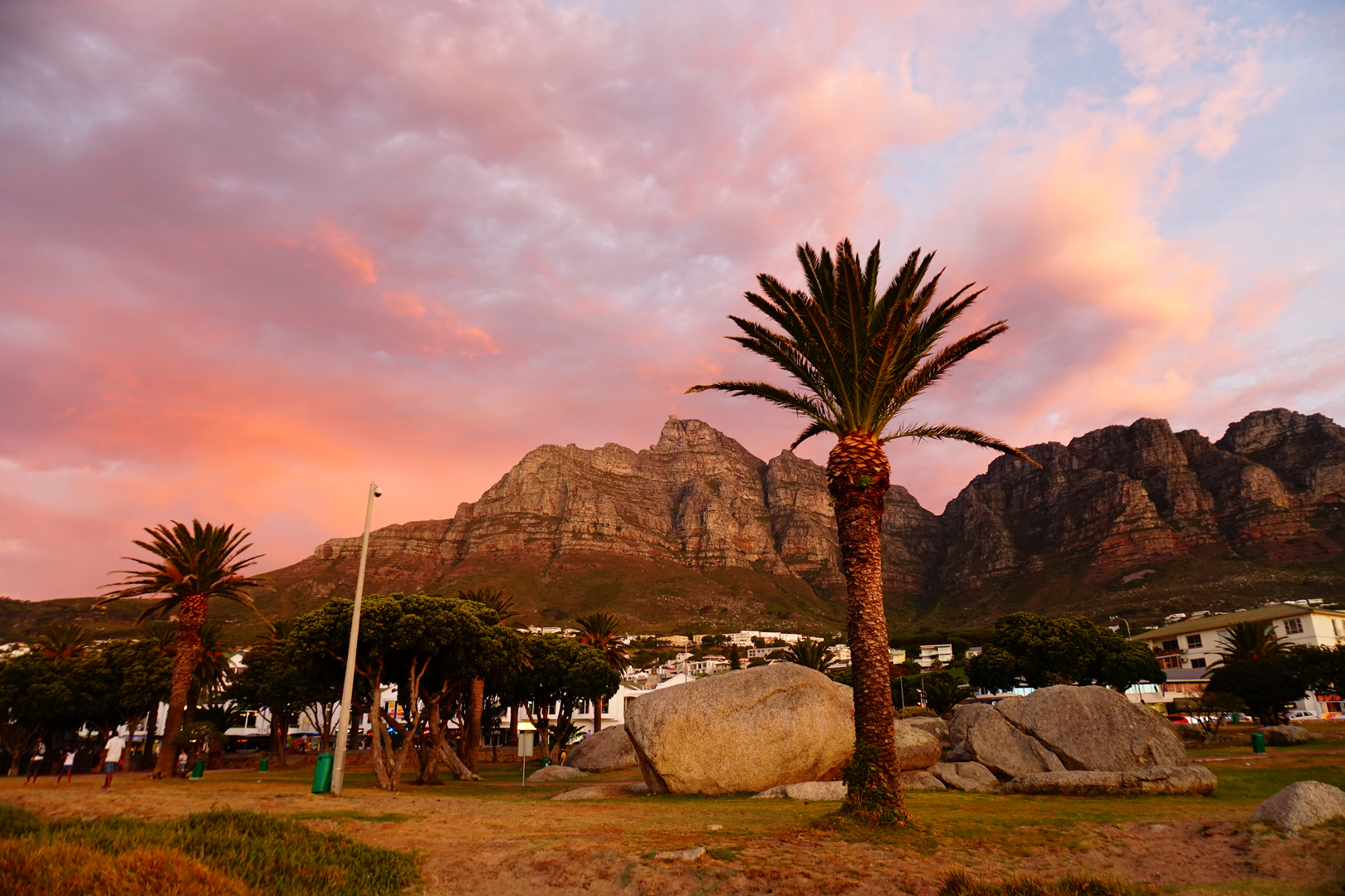 Captown Evening Sundowner Wonderful Colours