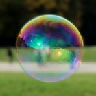 Captured in a bubble