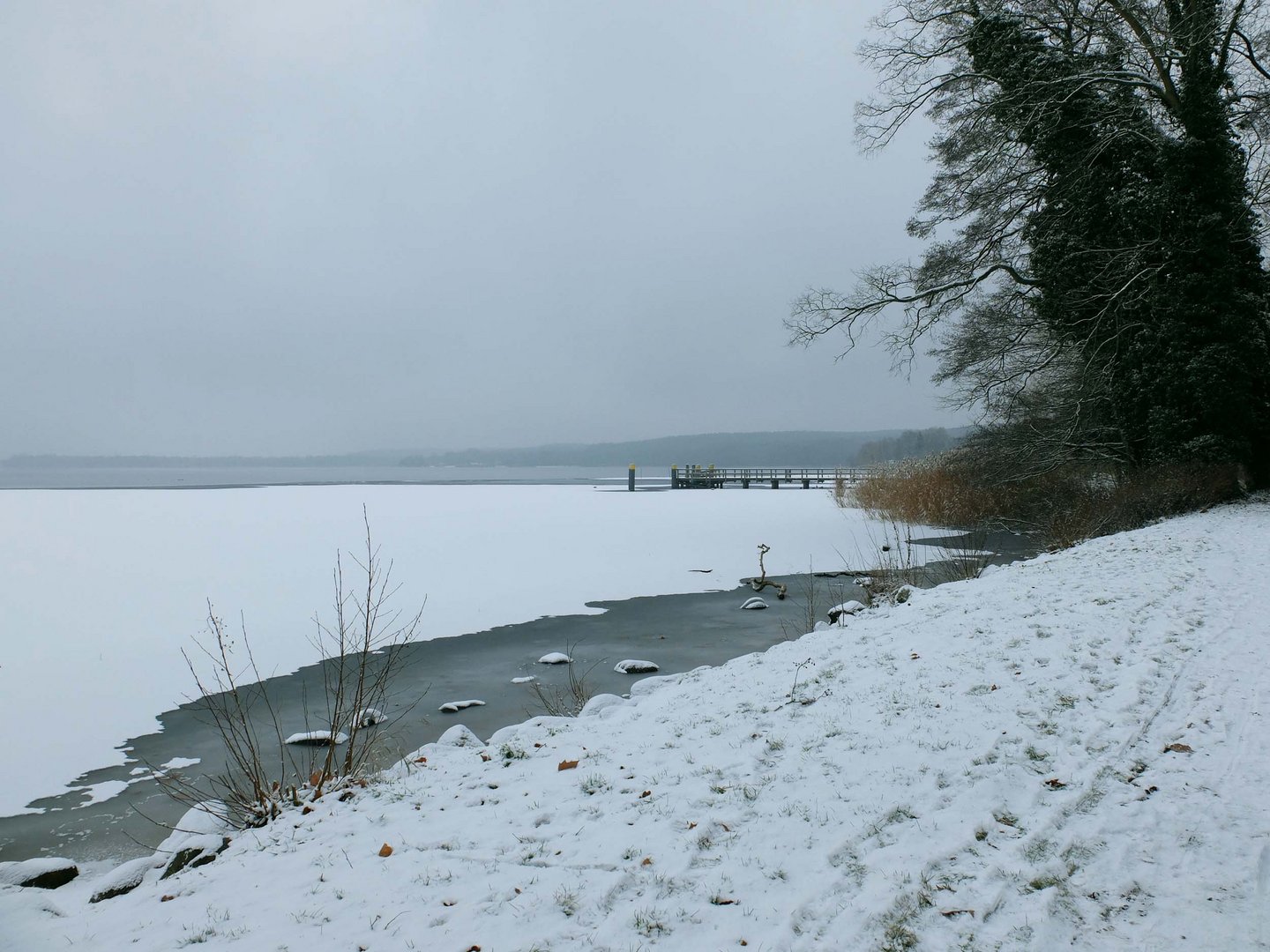 Caputh, ein Wintersee