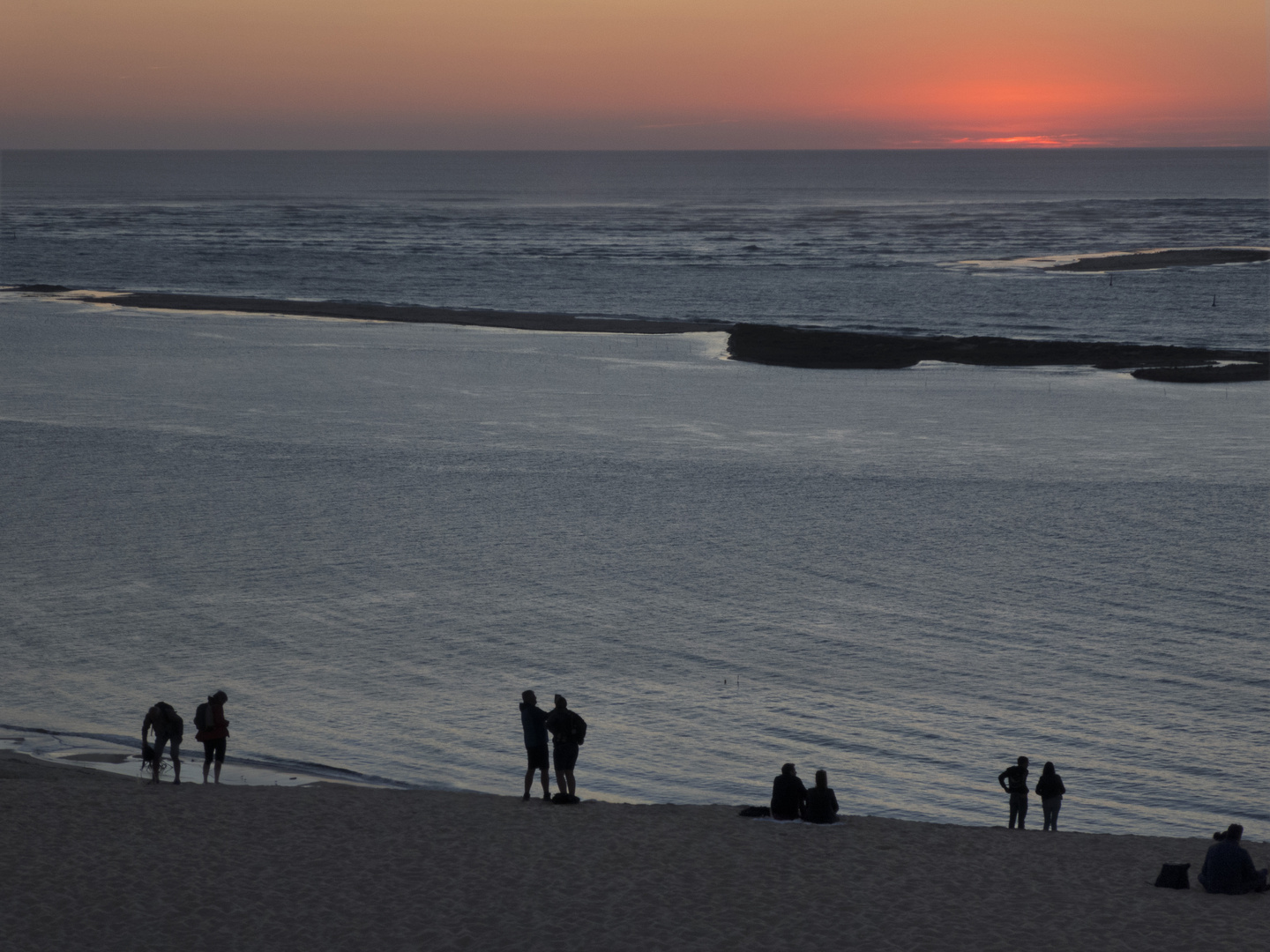 Capvespre a la platja 