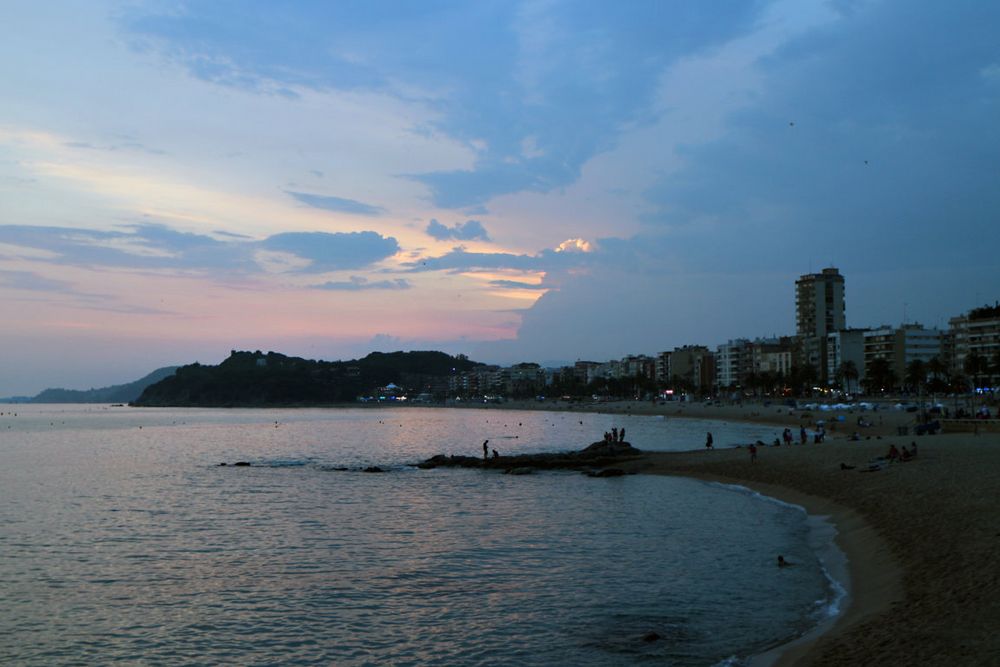 Capvespre (platja de Lloret de Mar)