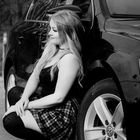 Car - Black & White