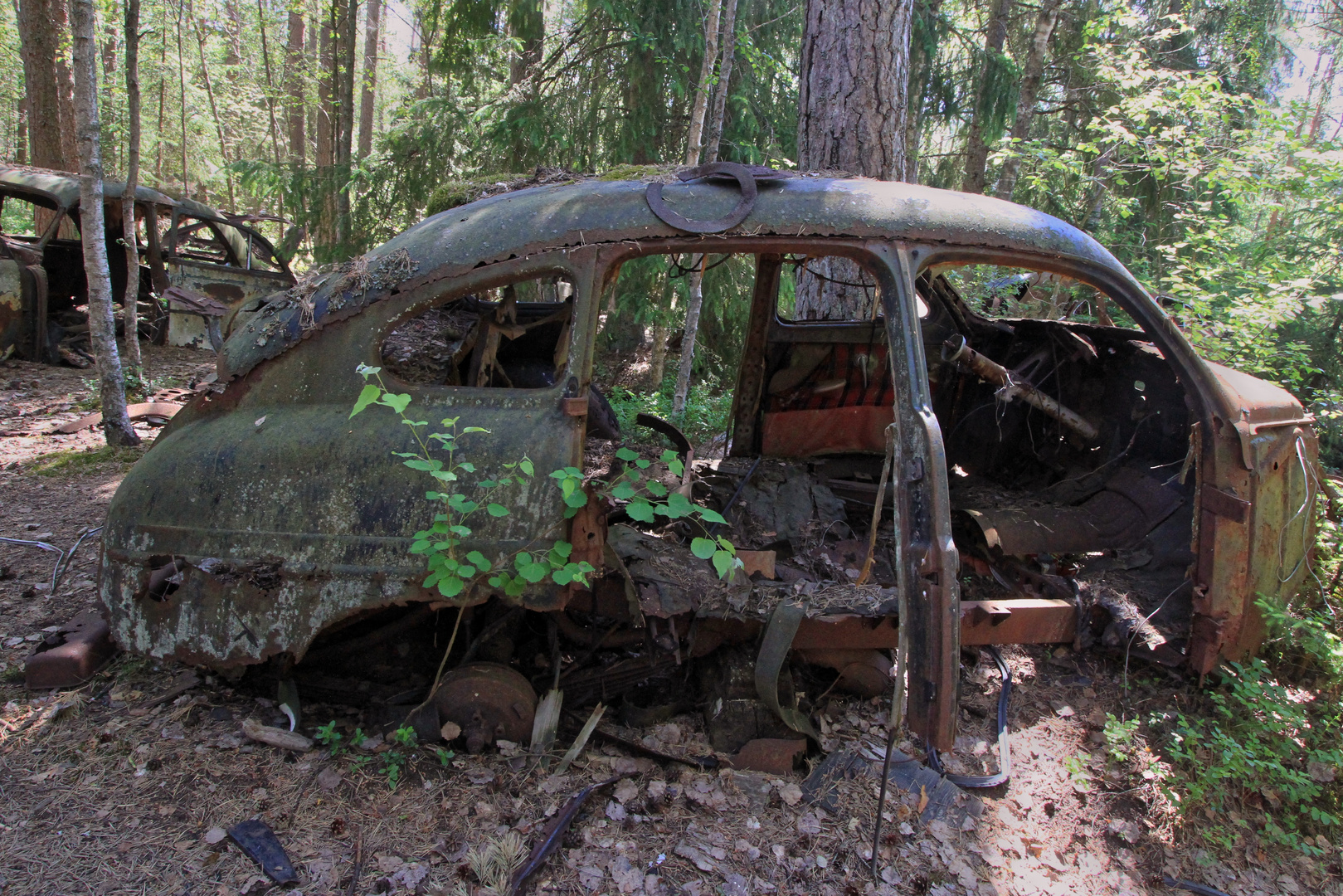 Car graveyard Kyrkö mosse II