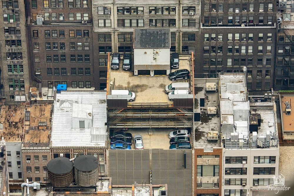 "Car Parking in Manhattan"...