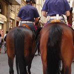 Carabinieri unterwegs in Firenze