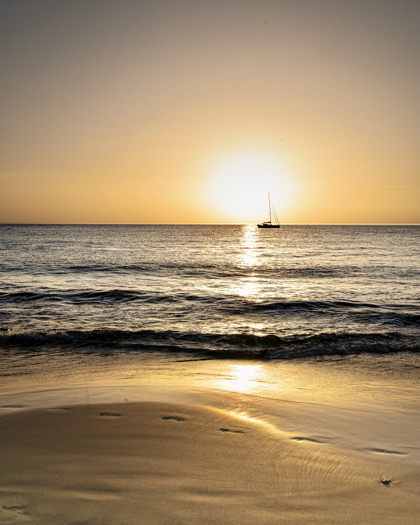 Caramello Beach Sunset