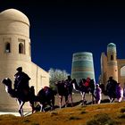 caravane fiction à Khiva (Ouzbekistan)