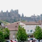 Carcasonne  ist eine mittelalterliche Festung  in Frankreich.