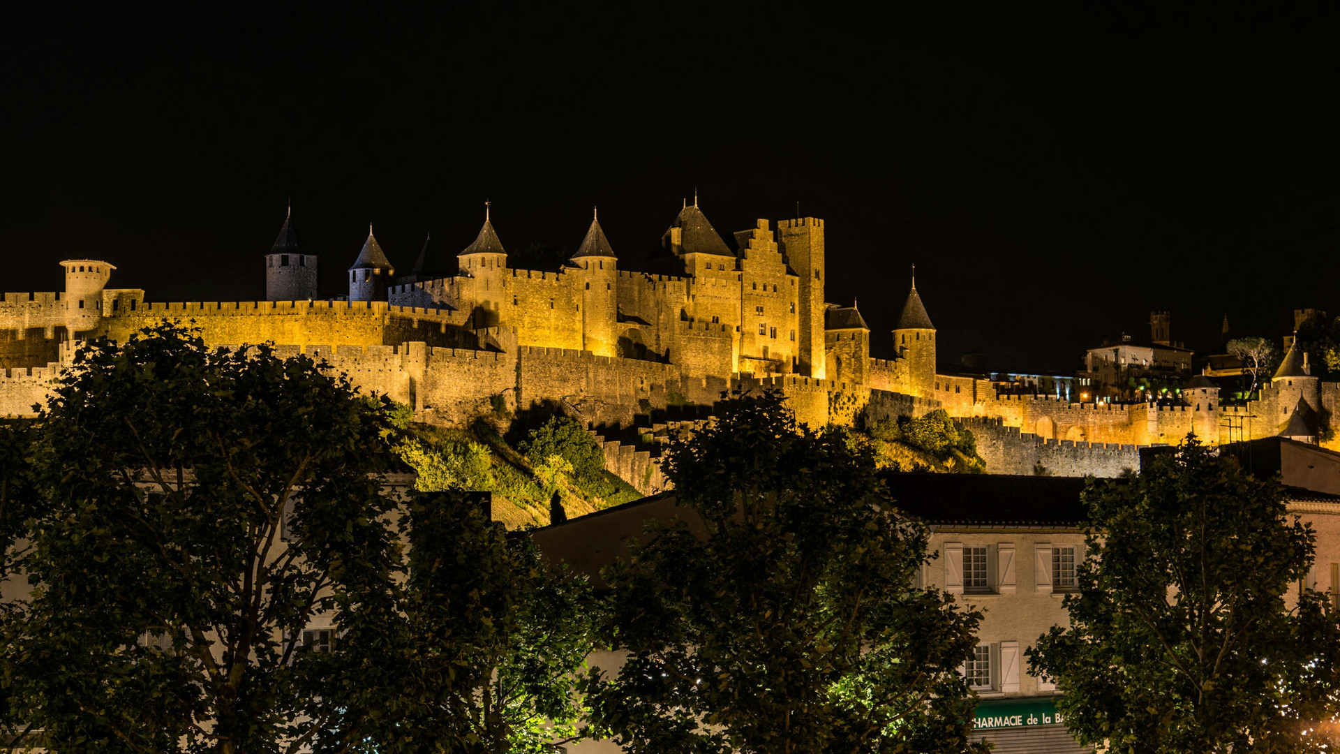 Carcassonne, Burganlage