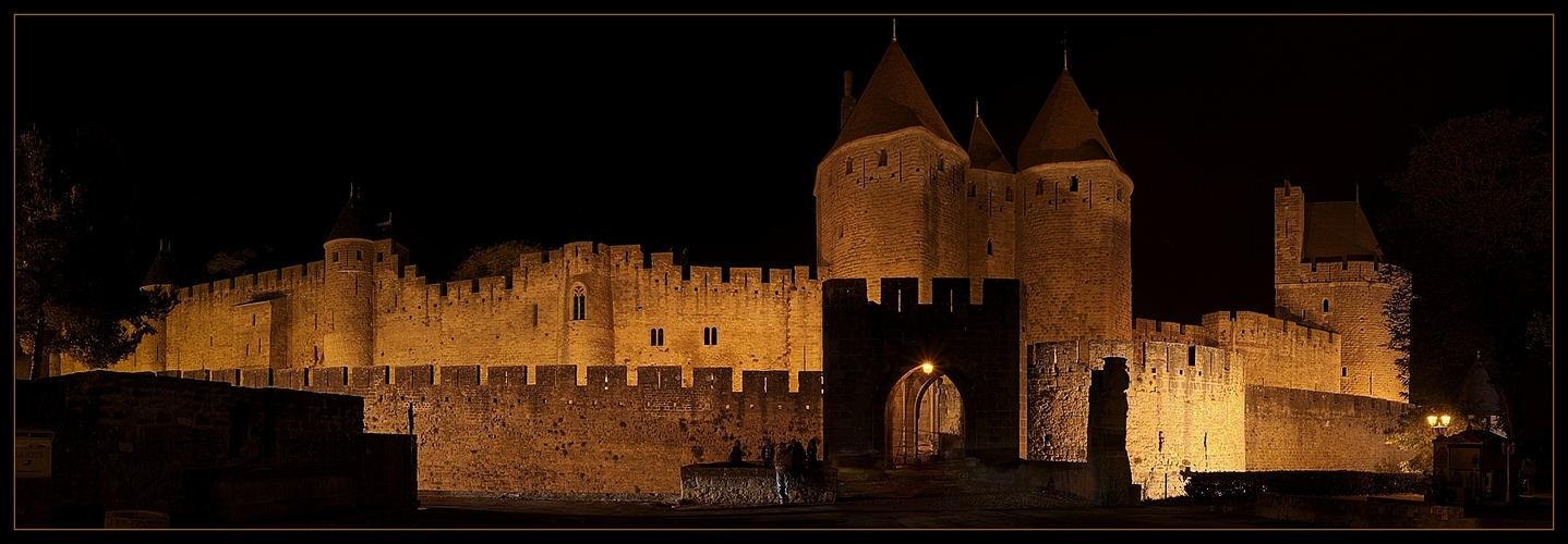 Carcassonne Die befestigte Stadt