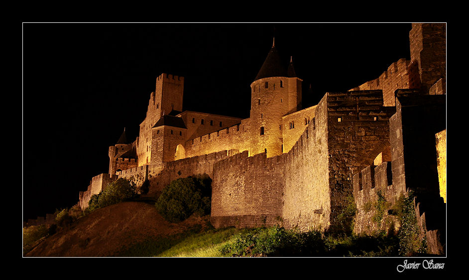 Carcassonne nocturna. ( Juego de Sep/Octubre )