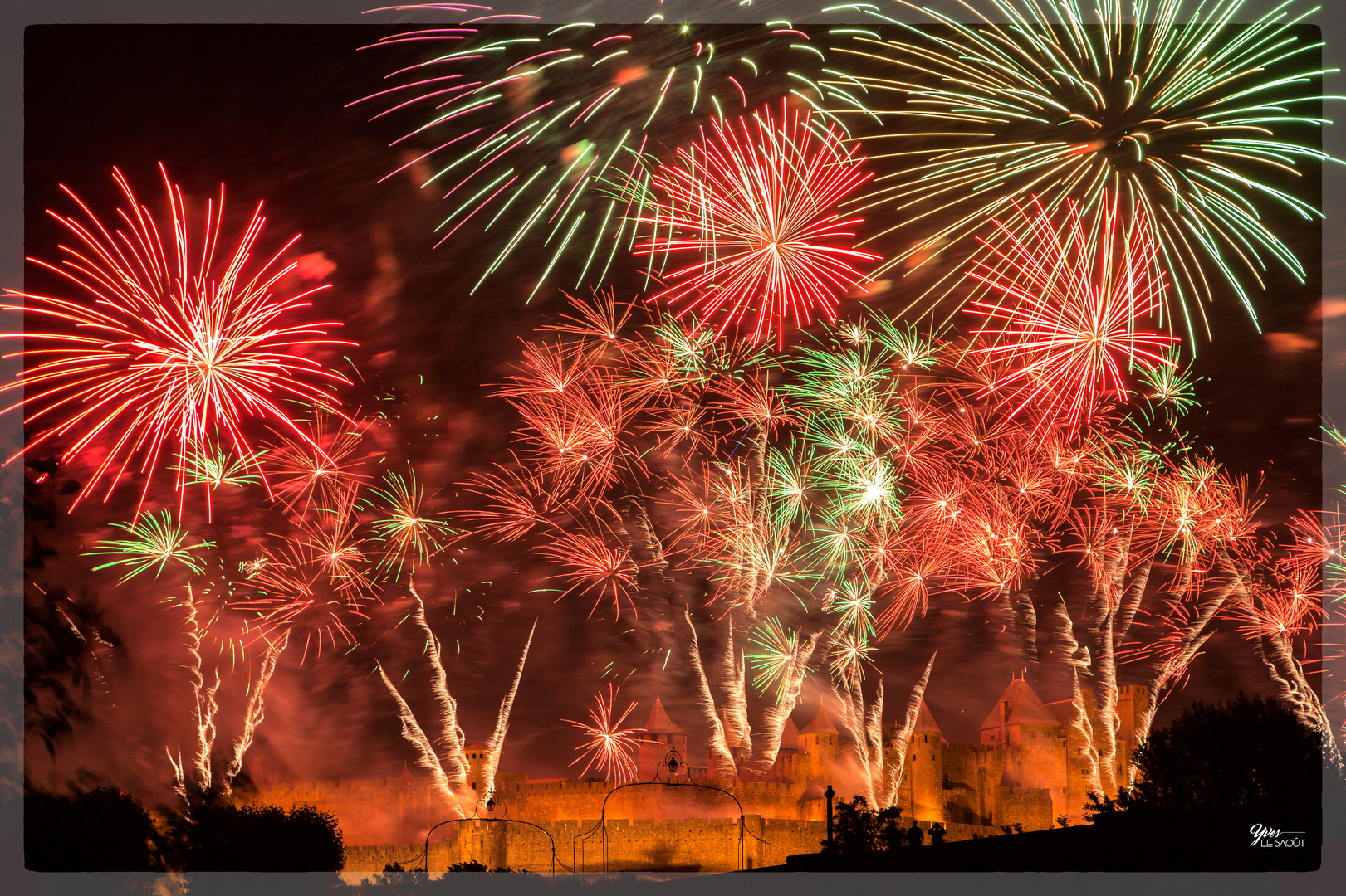 Carcassonne un 14 juillet