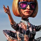 Cardboard Anna Wintour 