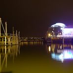 Cardiff Bay at night