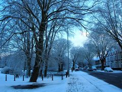 Cardiff in Snow