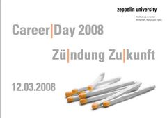 Career Day 2008 Zeppelin Universität