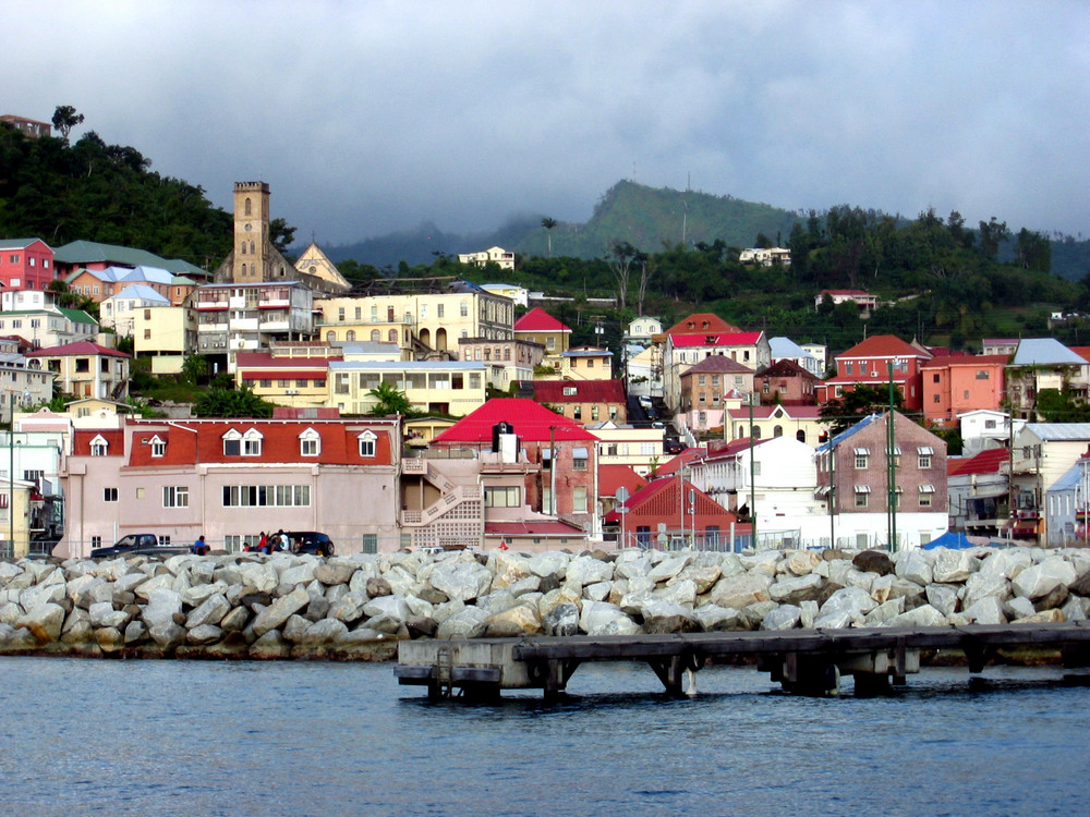 Carenage - Hafenbecken vor Grenada