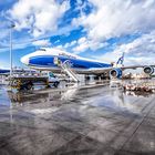 Cargo: Parkende Boeing 747 in Frankfurt