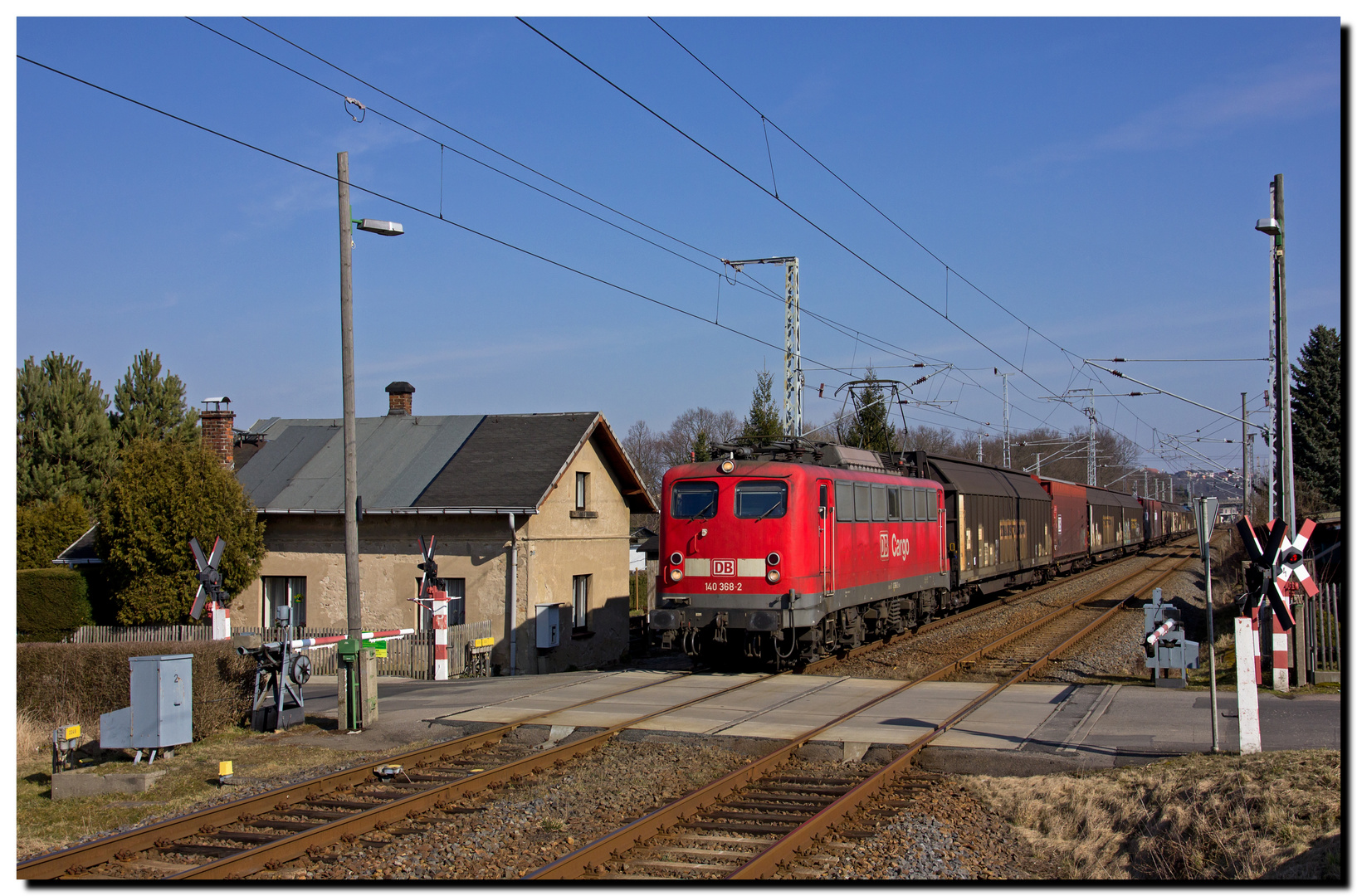 Cargo-Schere in Döbeln-Masten