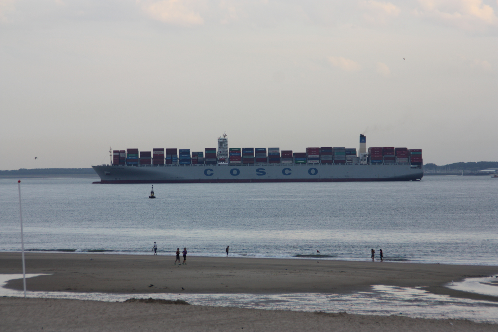 Cargo Ship meets beach 2