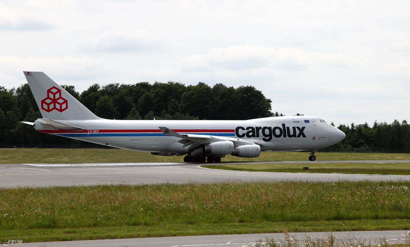 Cargolux Boeing 747-400 F "city of bertrange"