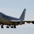 Cargolux im Anflug