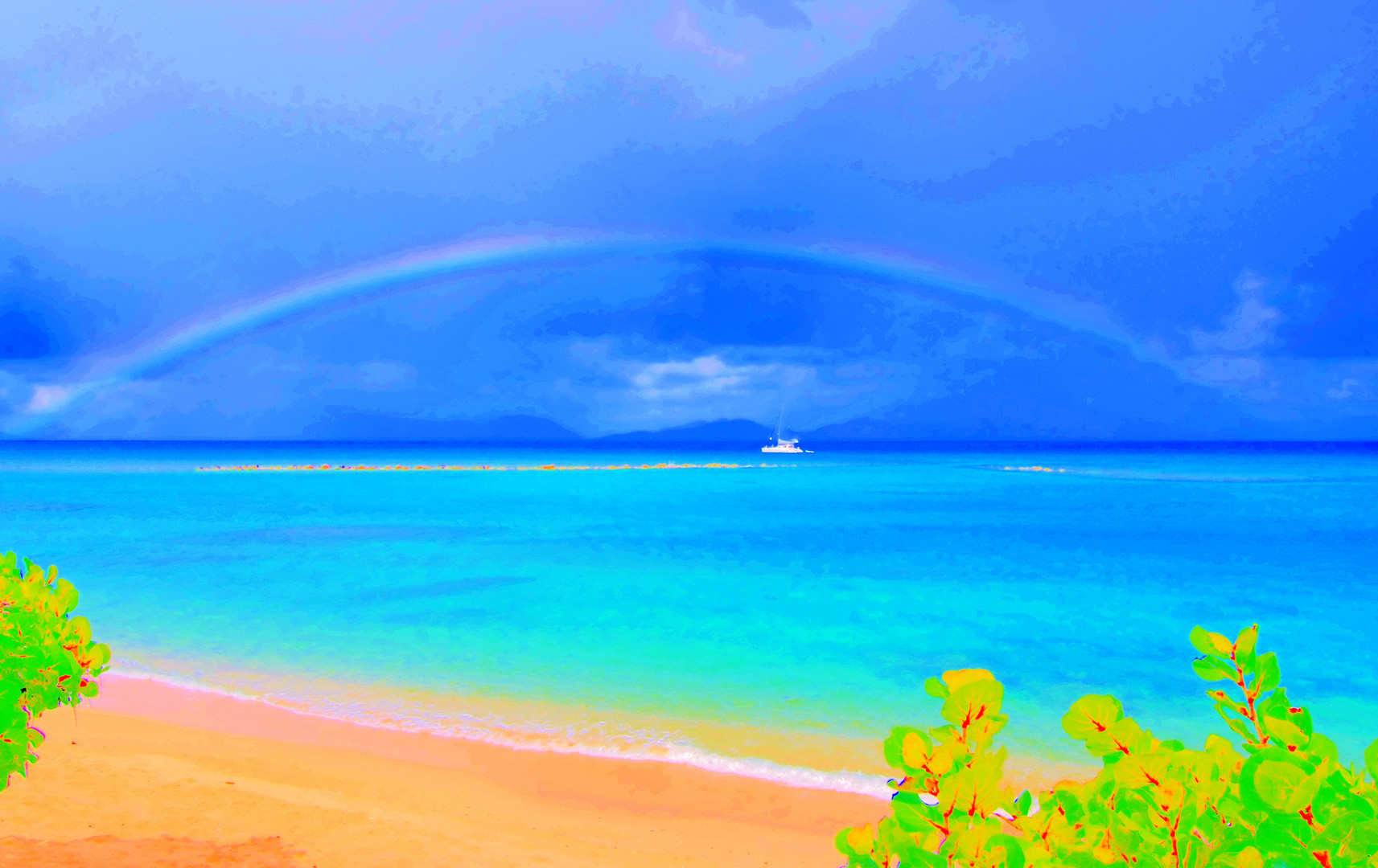 Caribbean rainbow