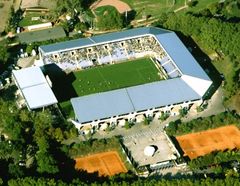 carl benz- stadion mannheim,luftbild