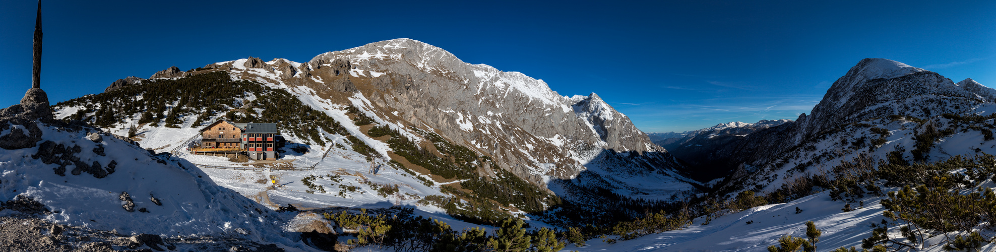 Carl Von Stahl Haus Berchtesgadener Alpen Foto Bild