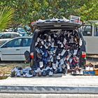 Carload of shoes