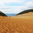 ** Carlos big Sandblow at Rainbow Beach **