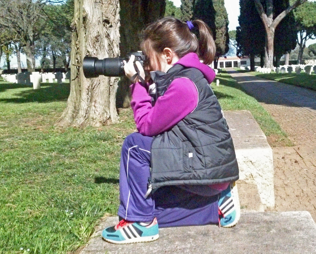 carlotta la nuova fotografa...mia nipote