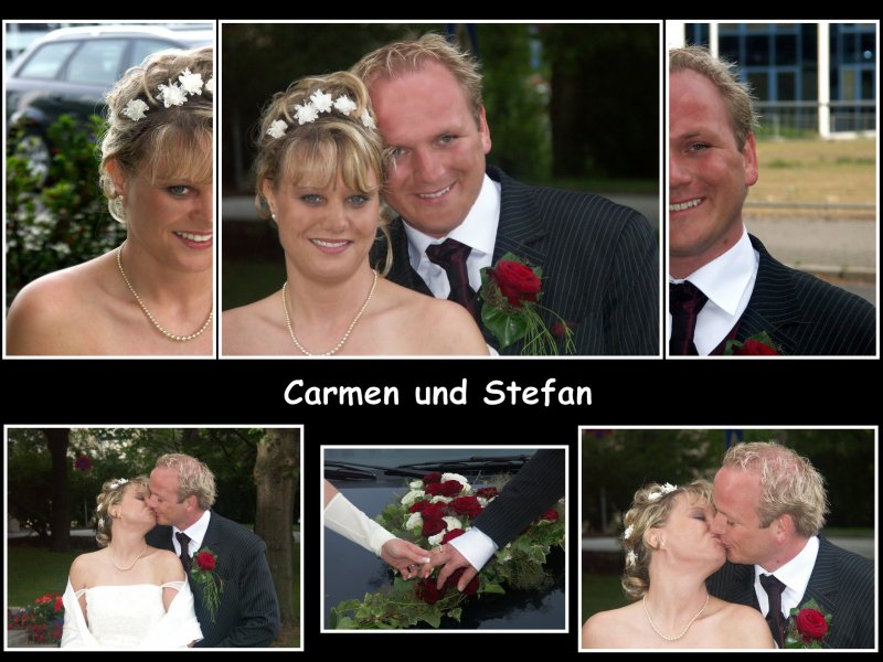 Carmen und Stefan - Collage