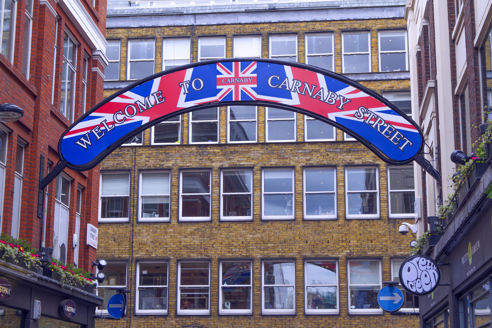 Carnaby Street in London