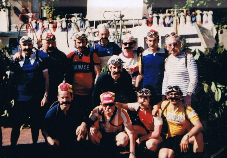 Carnaval chez les cyclistes français - Fasching bei den französischen Radfahrern