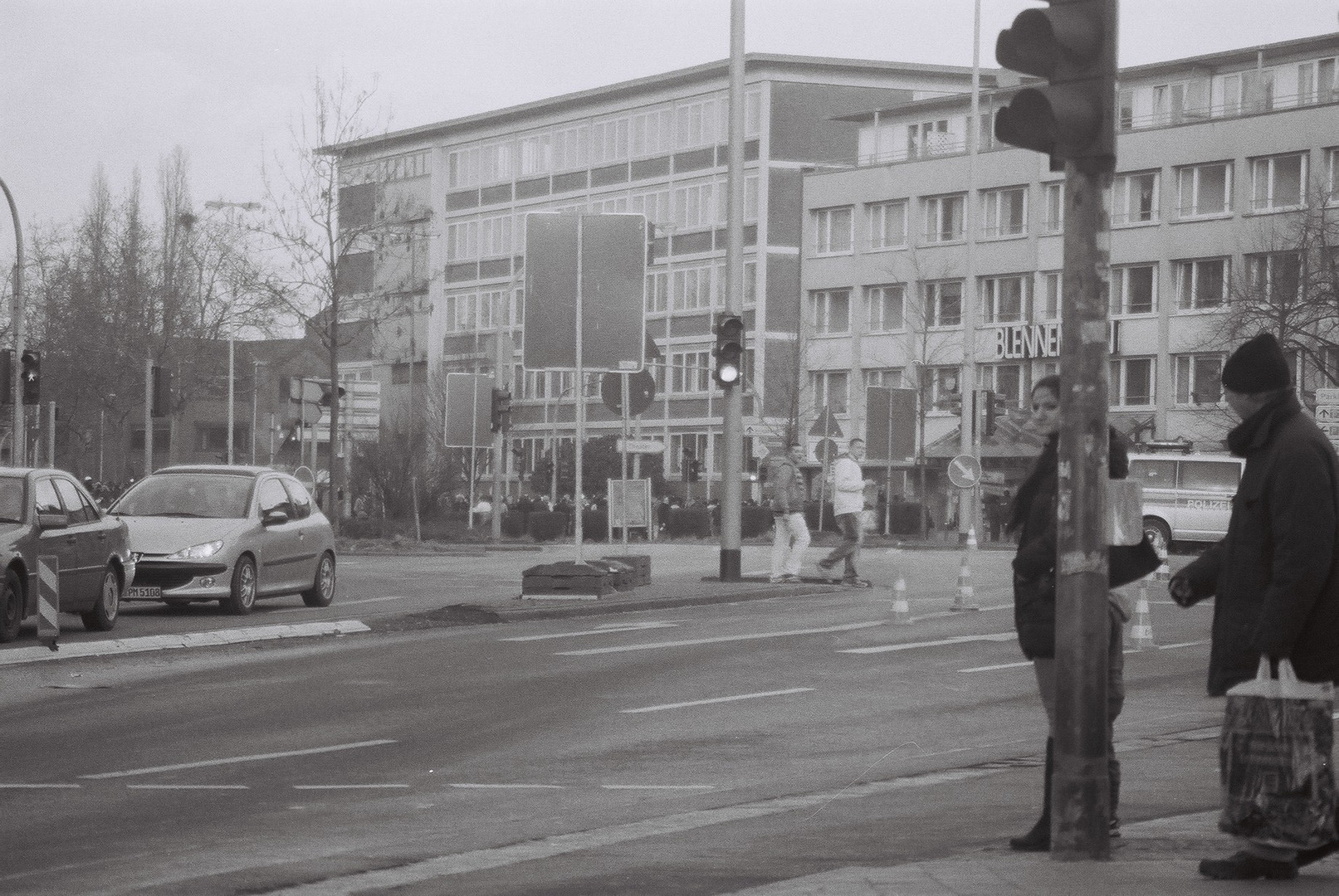 Carneval in Duisburg , aus der Ferne .