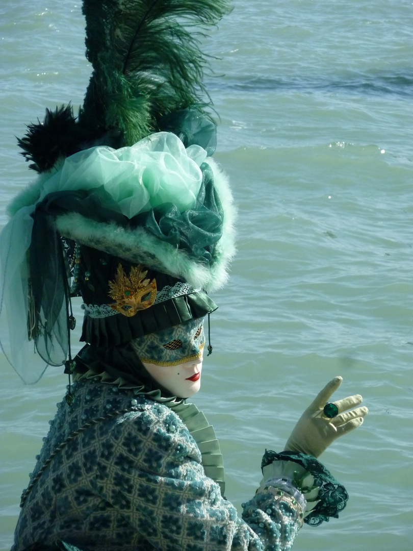 Carnevale di Venezia 2011 Maschera verde