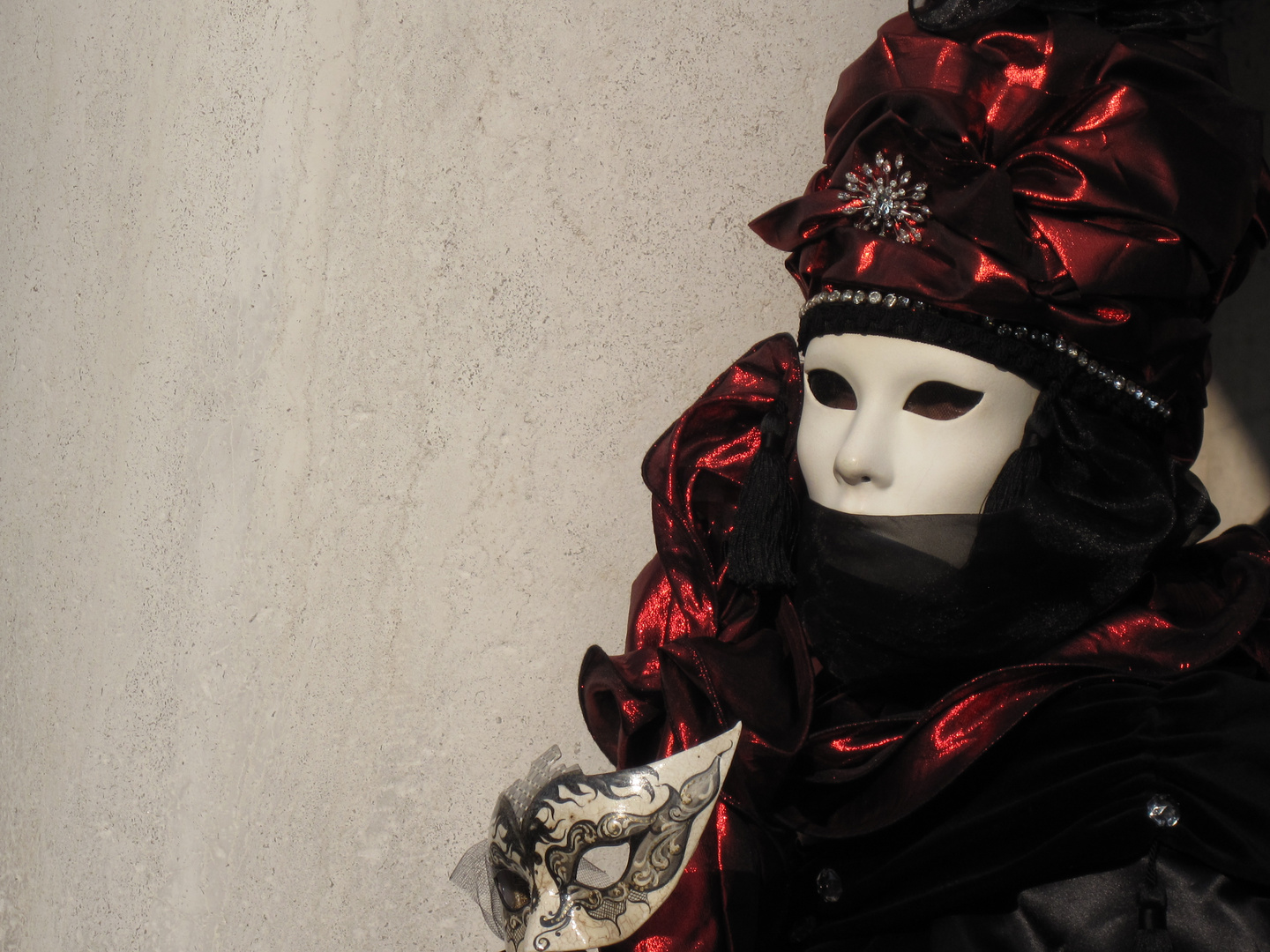 Carnevale di Venezia 2012 Maske mit Maske