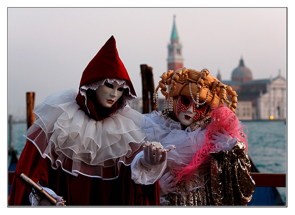 Carnevale die Venezia - Purpur